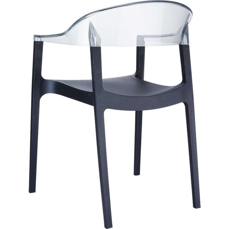 CARMEN BLACK/CLEAR ΠΟΛΥΘΡΟΝΑ 49x53x79