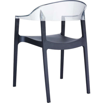 CARMEN BLACK/CLEAR ΠΟΛΥΘΡΟΝΑ 49x53x79