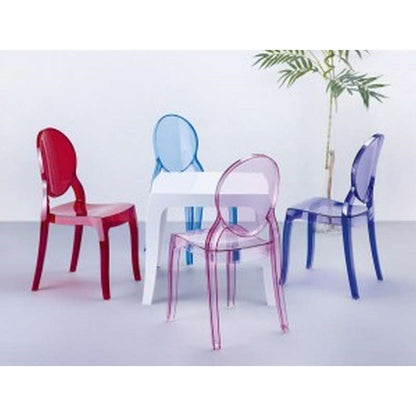 BABY ELIZABETH BLUE TRANSP. ΚΑΡΕΚΛΑΚΙ 30x34x63