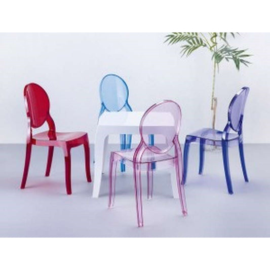 BABY ELIZABETH BLUE TRANSP. ΚΑΡΕΚΛΑΚΙ 30x34x63
