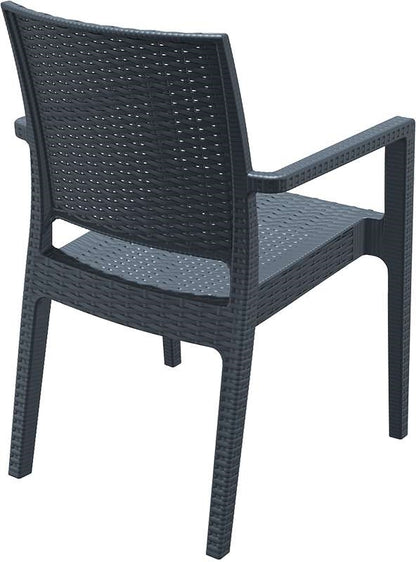 IBIZA DARK GREY ΠΟΛΥΘΡΟΝΑ ΠΟΛ/ΝΙΟΥ 58x59x87
