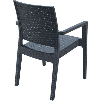 IBIZA DARK GREY ΠΟΛΥΘΡΟΝΑ ΠΟΛ/ΝΙΟΥ 58x59x87