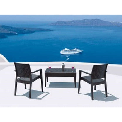 IBIZA DARK GREY ΠΟΛΥΘΡΟΝΑ ΠΟΛ/ΝΙΟΥ 58x59x87