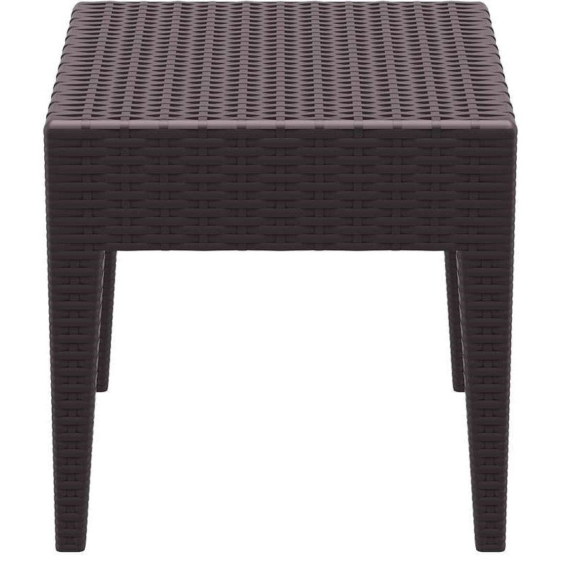 MIAMI BROWN ΤΡΑΠΕΖΙ ΠΟΛ/ΝΙΟΥ 45x45x45