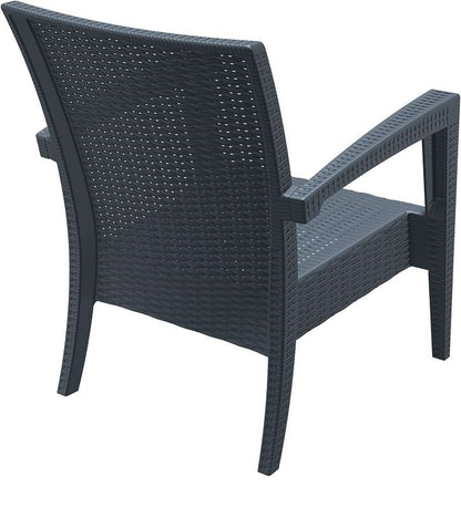 MIAMI DARK GREY ΠΟΛΥΘΡΟΝΑ ΠΟΛ/ΝΙΟΥ 72x76x89