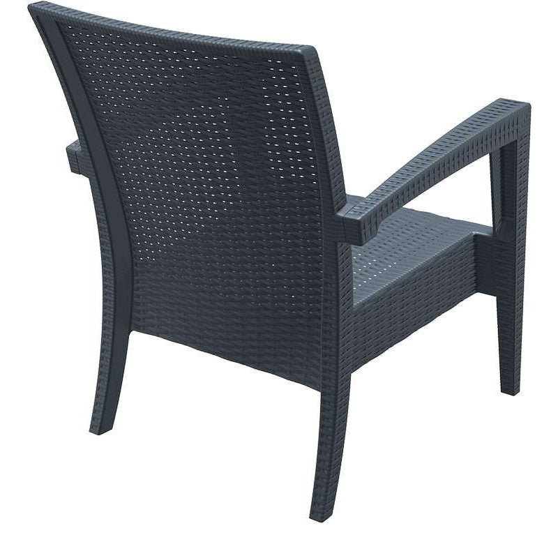 MIAMI DARK GREY ΠΟΛΥΘΡΟΝΑ ΠΟΛ/ΝΙΟΥ 72x76x89