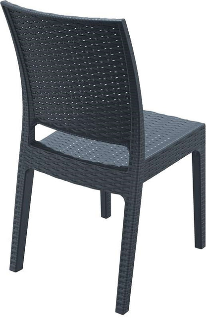 FLORIDA DARK GREY ΚΑΡΕΚΛΑ ΠΟΛ/ΝΙΟΥ 45x52x87