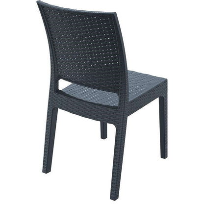 FLORIDA DARK GREY ΚΑΡΕΚΛΑ ΠΟΛ/ΝΙΟΥ 45x52x87