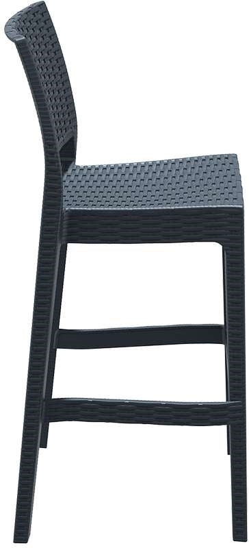 JAMAICA DARK GREY ΣΚΑΜΠΟ ΠΟΛ/ΝΙΟΥ 40x51x108