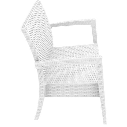 MIAMI WHITE ΚΑΝΑΠΕΣ ΠΟΛ/ΝΙΟΥ 128x77x89