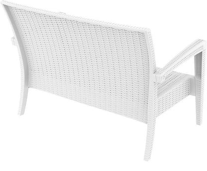 MIAMI WHITE ΚΑΝΑΠΕΣ ΠΟΛ/ΝΙΟΥ 128x77x89