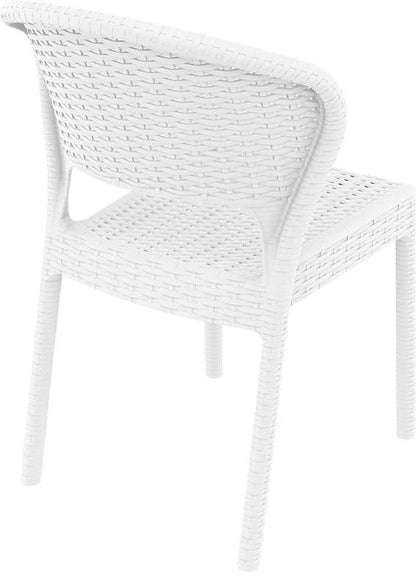 DAYTONA WHITE ΚΑΡΕΚΛΑ ΠΟΛ/ΝΙΟΥ 55X61X81εκ.