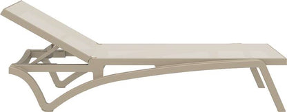 PACIFIC ΞΑΠΛΩΣΤΡΑ TAUPE/TAUPE ΠΟΛ/ΝΙΟΥ 193x68x35