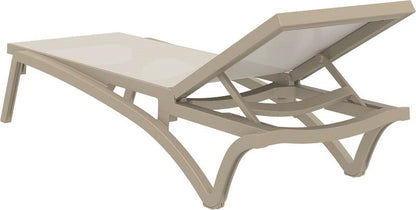 PACIFIC ΞΑΠΛΩΣΤΡΑ TAUPE/TAUPE ΠΟΛ/ΝΙΟΥ 193x68x35