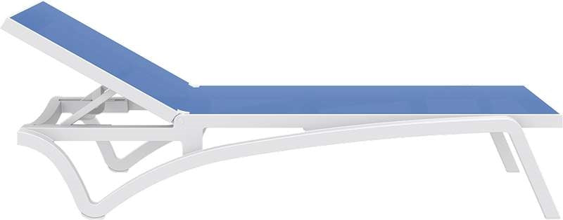 PACIFIC ΞΑΠΛΩΣΤΡΑ WHITE/BLUE ΠΟΛ/ΝΙΟΥ 193x68x35
