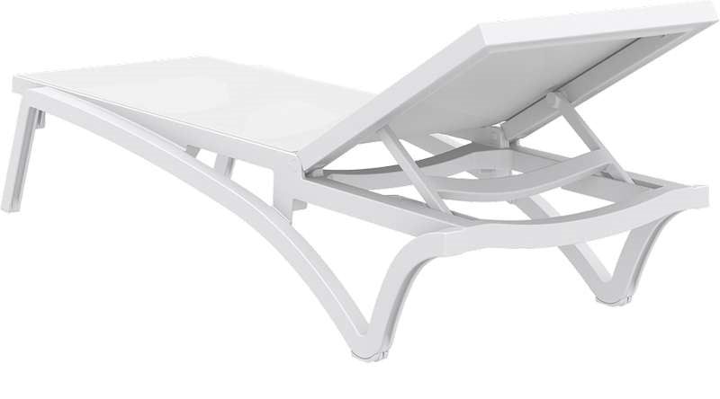 PACIFIC ΞΑΠΛΩΣΤΡΑ WHITE/WHITE ΠΟΛ/ΝΙΟΥ 193x68x35
