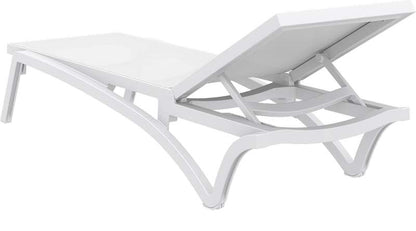 PACIFIC ΞΑΠΛΩΣΤΡΑ WHITE/WHITE ΠΟΛ/ΝΙΟΥ 193x68x35