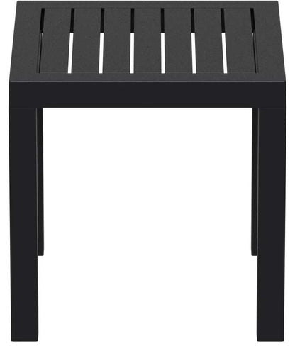 OCEAN BLACK ΤΡΑΠΕΖΙ ΠΟΛ/ΝΙΟΥ 45x45x45