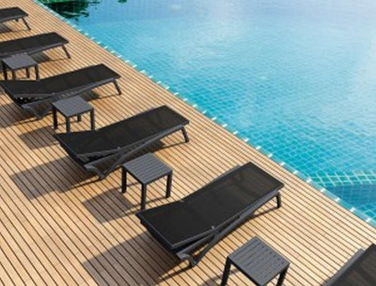 OCEAN DARK GREY ΤΡΑΠΕΖΙ ΠΟΛ/ΝΙΟΥ 45x45x45