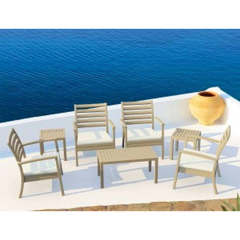OCEAN TAUPE ΤΡΑΠΕΖΙ ΠΟΛ/ΝΙΟΥ 90x45x45