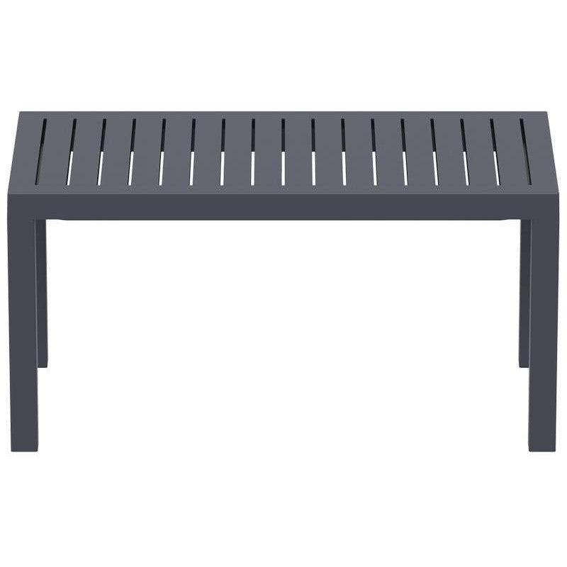 OCEAN DARK GREY ΤΡΑΠΕΖΙ ΠΟΛ/ΝΙΟΥ 90x45x45