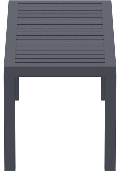 OCEAN DARK GREY ΤΡΑΠΕΖΙ ΠΟΛ/ΝΙΟΥ 90x45x45