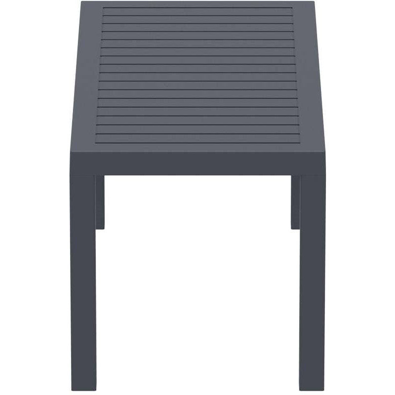 OCEAN DARK GREY ΤΡΑΠΕΖΙ ΠΟΛ/ΝΙΟΥ 90x45x45