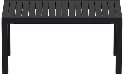 OCEAN BLACK POLYETHYLENE TABLE 90x45x45