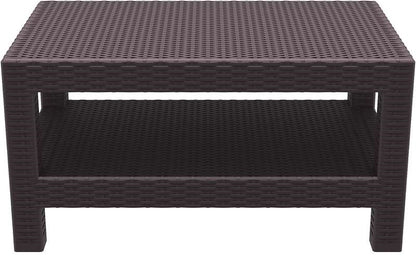 MONACO BROWN ΤΡΑΠΕΖΙ ΠΟΛ/ΝΙΟΥ 92x57x45