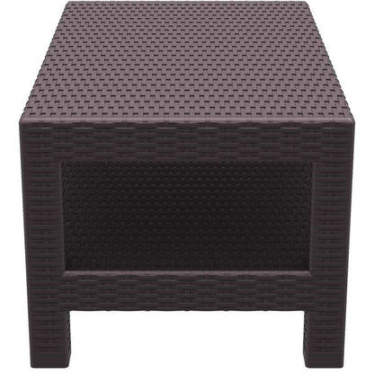 MONACO BROWN ΤΡΑΠΕΖΙ ΠΟΛ/ΝΙΟΥ 92x57x45
