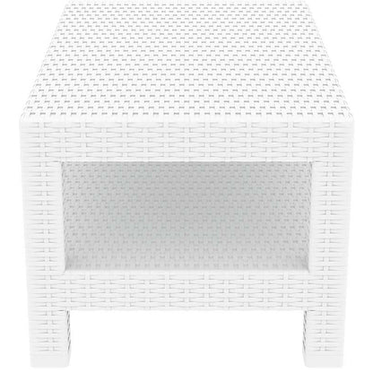 MONACO WHITE ΤΡΑΠΕΖΙ ΠΟΛ/ΝΙΟΥ 92x57x45