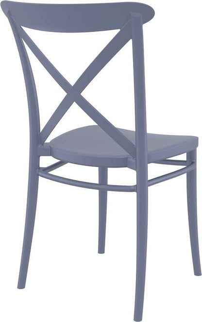 CROSS ΚΑΡΕΚΛΑ DARK GREY ΠΟΛ/ΝΙΟΥ 51x51x87