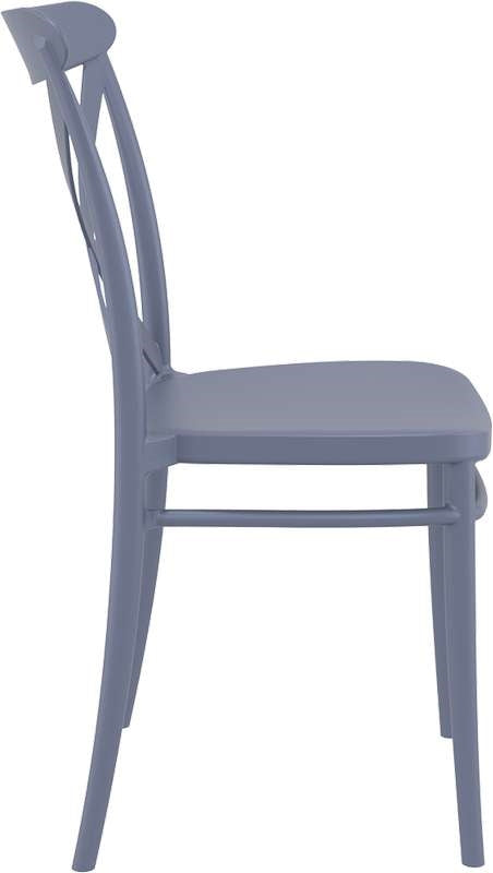 CROSS ΚΑΡΕΚΛΑ DARK GREY ΠΟΛ/ΝΙΟΥ 51x51x87