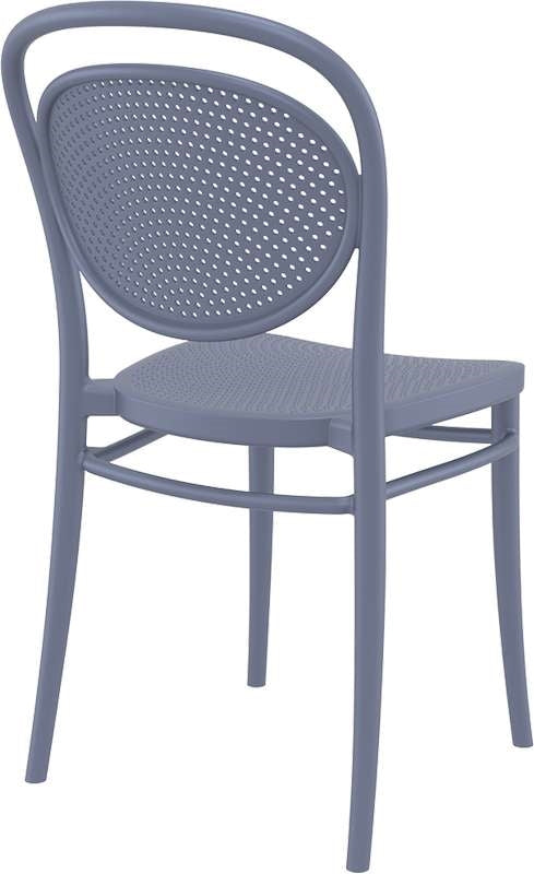 MARCEL DARK GREY ΚΑΡΕΚΛΑ ΠΟΛ/ΝΙΟΥ 45x52x85