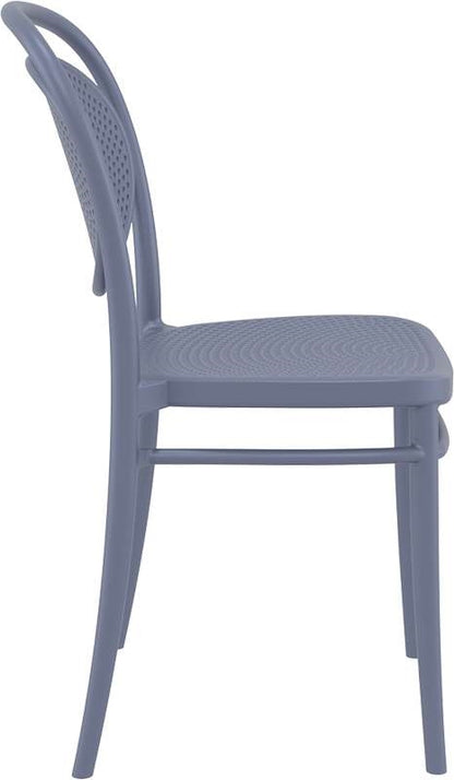 MARCEL DARK GREY ΚΑΡΕΚΛΑ ΠΟΛ/ΝΙΟΥ 45x52x85