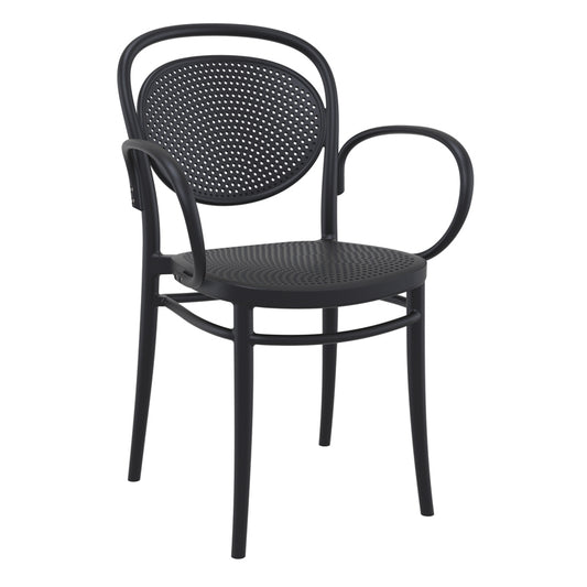 MARCEL XL BLACK ΠΟΛΥΘΡΟΝΑ ΠΟΛ/ΝΙΟΥ 57x52x85