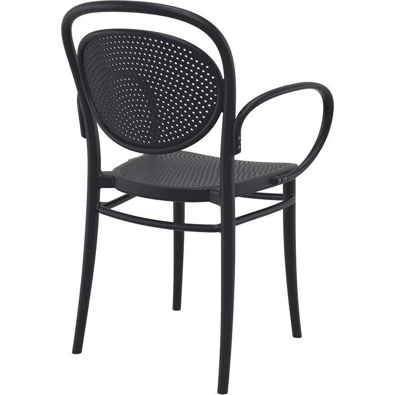 MARCEL XL BLACK ΠΟΛΥΘΡΟΝΑ ΠΟΛ/ΝΙΟΥ 57x52x85
