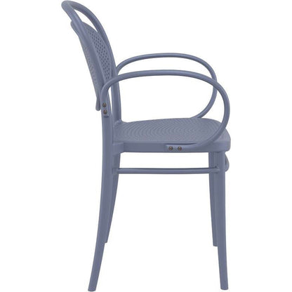 MARCEL XL DARK GREY ΠΟΛΥΘΡΟΝΑ ΠΟΛ/ΝΙΟΥ 57x52x85