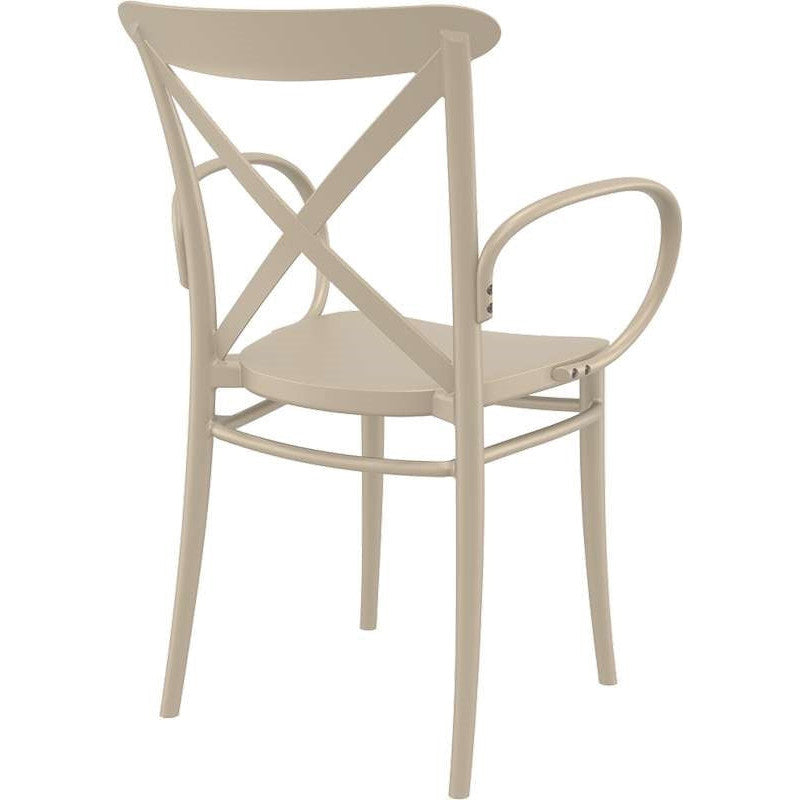 CROSS XL TAUPE ΠΟΛΥΘΡΟΝΑ ΠΟΛ/ΝΙΟΥ 57x51x87
