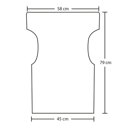 TORINO ΥΦΑΣΜΑ ΓΚΡΙ ΓΙΑ ΣΚΗΝΟΘΕΤΗ 58x45x79