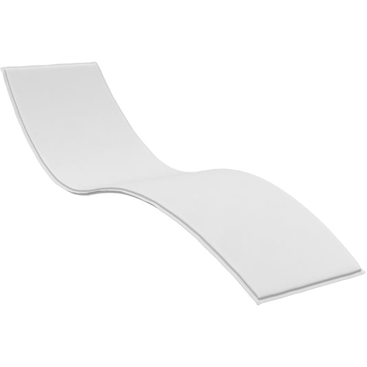 SLIM MATTRESS POLYESTER WHITE 204x62x3
