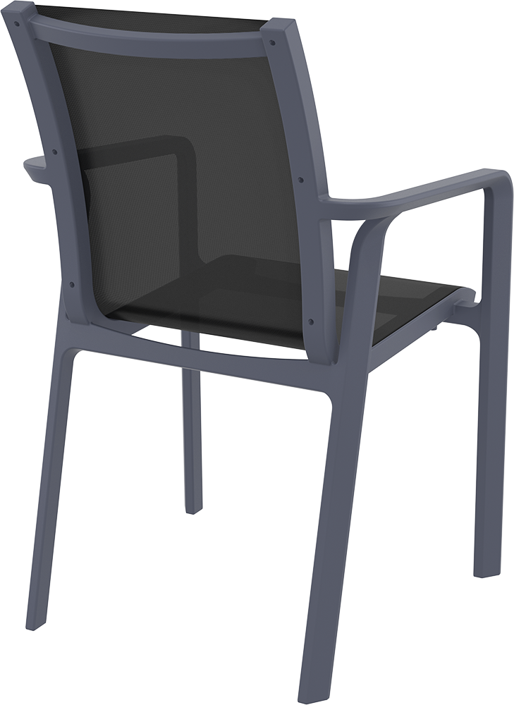 PACIFIC ΠΟΛΥΘΡΟΝΑ DARK GREY/BLACK ΠΟΛ/ΝΙΟΥ 57x62x90