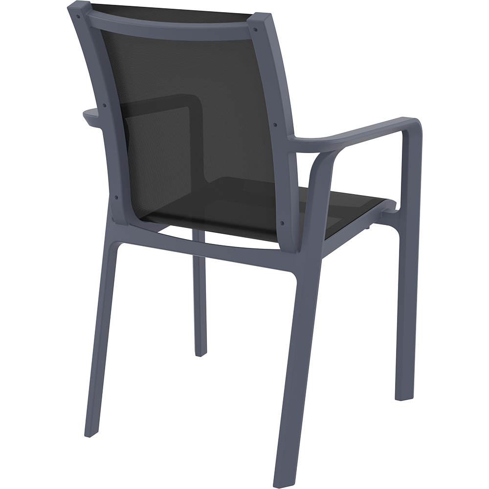 PACIFIC ΠΟΛΥΘΡΟΝΑ DARK GREY/BLACK ΠΟΛ/ΝΙΟΥ 57x62x90