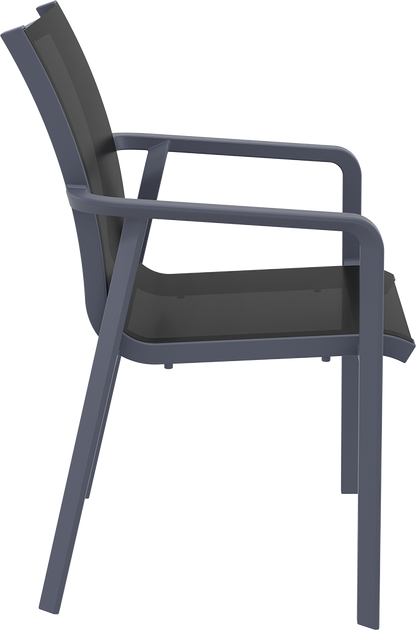 PACIFIC ΠΟΛΥΘΡΟΝΑ DARK GREY/BLACK ΠΟΛ/ΝΙΟΥ 57x62x90