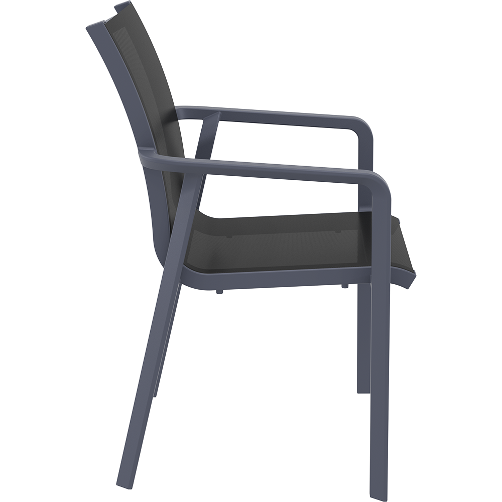 PACIFIC ΠΟΛΥΘΡΟΝΑ DARK GREY/BLACK ΠΟΛ/ΝΙΟΥ 57x62x90