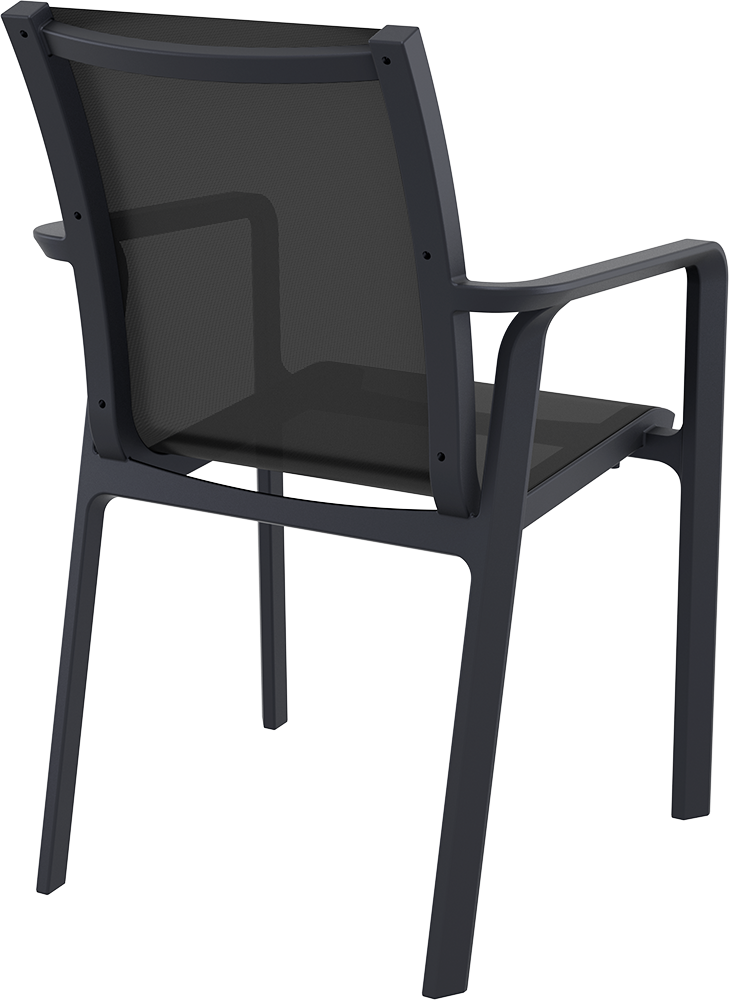 PACIFIC ΠΟΛΥΘΡΟΝΑ BLACK/BLACK ΠΟΛ/ΝΙΟΥ 57x62x90