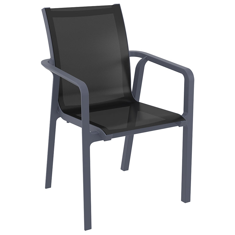 PACIFIC ΠΟΛΥΘΡΟΝΑ DARK GREY/BLACK ΠΟΛ/ΝΙΟΥ 57x62x90