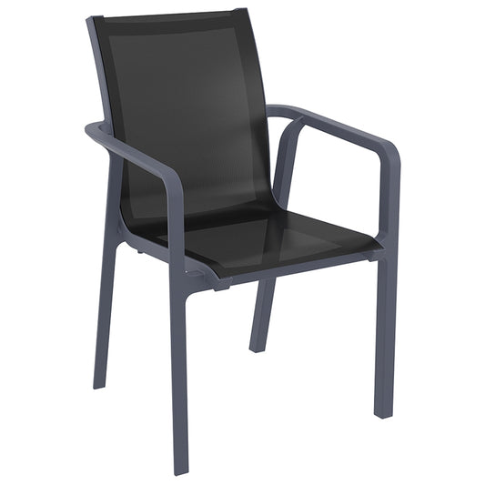 PACIFIC ΠΟΛΥΘΡΟΝΑ DARK GREY/BLACK ΠΟΛ/ΝΙΟΥ 57x62x90