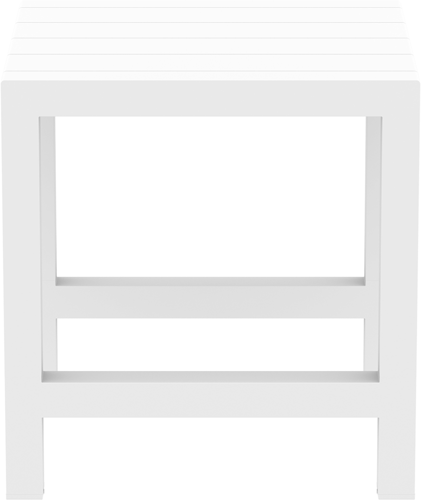VEGAS BAR WHITE ΕΠΕΚΤ. ΠΟΛ/ΝΙΟΥ 100x100/140εκ