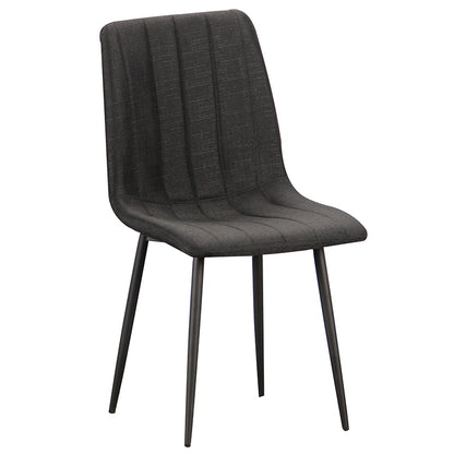 DORA BLACK ΥΦΑΣΜΑ ΚΑΡΕΚΛΑ ΜΕΤΑΛΛΙΚΗ 45x53x86